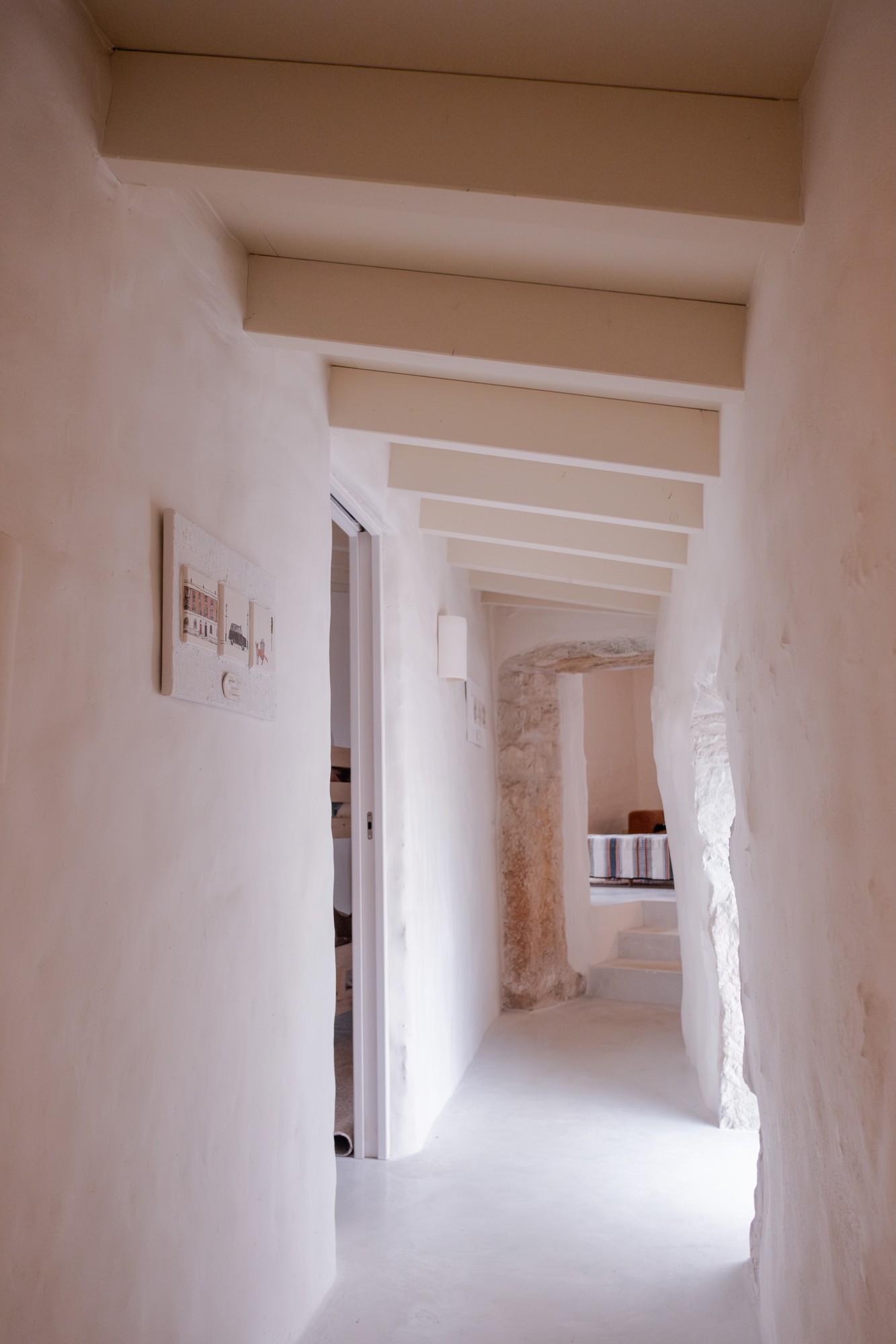 Stone corridor
